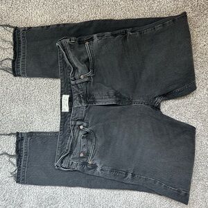 We The Free Black Ankle & Cropped Jeans